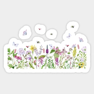 Meadow Flowers Sticker